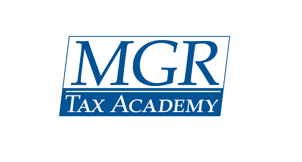 MGR Tax Academy: Individual Tax Bootcamp